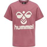 Drenge - Pink Overdele Hummel Tres T-shirt S/S - Deco Rose (213851-4338)