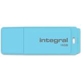 Integral 16 GB Hukommelseskort & USB Stik Integral Pastel 16GB USB 2.0