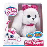 Tyggelegetøj Interaktivt legetøj Zuru Pets Alive Lil' Paw Paw