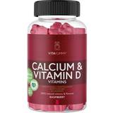 VitaYummy Vitaminer & Kosttilskud VitaYummy Calcium & Vitamin D Raspberry Gummies 60 stk