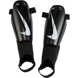 Med ankelbeskyttelse Benbeskyttere Nike Charge - Black/Black/White