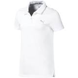 Hvid Polotrøjer Børnetøj Puma Golf Essential Pige Poloshirt Bright White