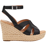 4 - Læder Sandaler med hæl UGG Careena - Black