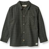 152 Skjorter Wheat Junior Shirt Oscar - Black Coal Check