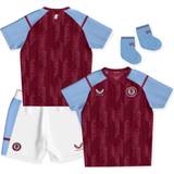 Aston Villa FC Fodboldsæt Castore Aston Villa Home Baby Kit 2023-24