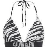 48 - Trekvartlange ærmer - Zebra Tøj Calvin Klein Underwear Bikini-bh Fixed Triangle-RP-Print Sort