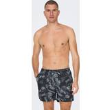 Only & Sons Badetøj Only & Sons Mønstret Badeshorts