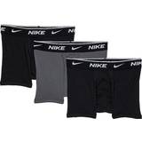 Nike Boxershorts Børnetøj Nike Boys' Everyday Cotton Solid Boxer Briefs Black/Grey Heather