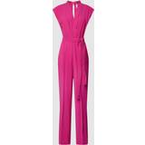 Dame - Pink Jumpsuits & Overalls Mango Surplice Neck Tie Belt Jumpsuit