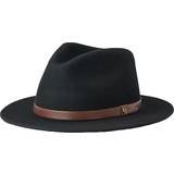 Brixton Messer Fedora Hat - Black