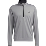 Adidas Høj krave Overdele adidas Quarter Zip Golf Pullover - Grey Three/Black