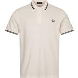 Fred Perry Pink T-shirts & Toppe Fred Perry Twin Tipped Polo Shirt Silky Peach