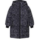 Name It Kid's Long Puffer Jacket - Thistle