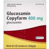 Glucosamin - Led- & Muskelsmerter - Smerter & Feber Håndkøbsmedicin Glucosamin Copyfarm 400 mg 4x250 Tablet