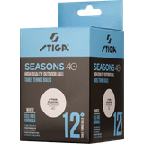 STIGA Sports Seasons Outdoor Vit 12-pack, Bordtennisbold