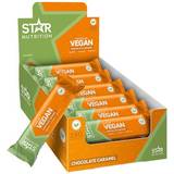 Star Nutrition Bars Star Nutrition Vegan Protein Bar Caramel Chocolate 55g 12 stk