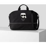 Karl Lagerfeld Weekendtaske Karl Lagerfeld K/ikonik Nylon Weekender, Woman, Black, Size: One size