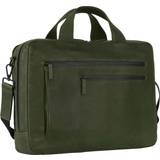 Grøn - Opbevaring til laptop Mapper Leonhard Heyden haag briefbag 2 compartment aktentasche tasche olive