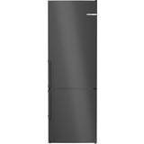 Køleskab over fryser - Sort Køle/Fryseskabe Bosch Køl/frys kombination KGN49OXBT Sort, Rustfrit stål