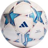 Polyuretan Fodbolde adidas UCL Competition Group Stage Soccer 23/24 - White/Silver Metallic/Bright Cyan/Royal Blue