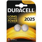 Batterier - Knapcellebatterier Batterier & Opladere Duracell CR2025 2-pack