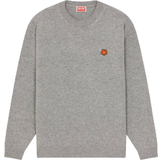 Kenzo Grå Overdele Kenzo Men Boke Flower Patch Sweater - Pearl Grey