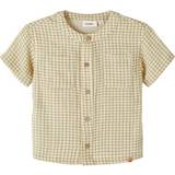 Økologisk bomuld Skjorter Børnetøj Lil'Atelier Hanson Shirt - Sage (13218187)