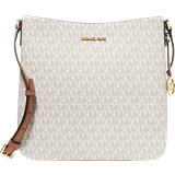 Michael Kors Jet Set Travel Large Logo Messenger Bag - Vanilla