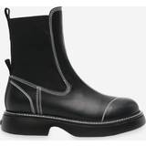 Ganni Look Sko Ganni støvler S2083 Chelsea Boots black