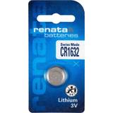 Renata Batterier - Knapcellebatterier Batterier & Opladere Renata CR1632 1 Stk. Lithium Knapcelle