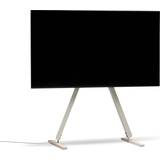 Stål TV-borde Pedestal Linked Tall Brown TV-bord