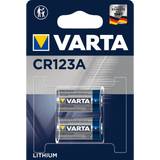 Batterier - Sølv Batterier & Opladere Varta CR123A 2-pack