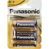 Batterier & Opladere Panasonic Alkaline Power D 2-pack
