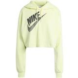 10 - 50 - Grøn Overdele Nike Logo Print Hoodie in Cotton Mix