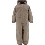 Regndragter Wheat Aiko Thermo Rainsuit - Dry Grey Houses (7106i/8106i-977-0227)