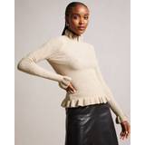 Ted Baker Brun Tøj Ted Baker Pipalee Sweater Ld34 Beige