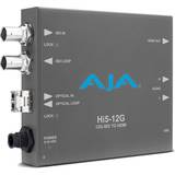 Capture & TV-kort Aja Hi5-12G-R 12G-SDI to HDMI 2.0 Mini-Converter with Fiber Receiver