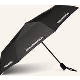 Karl Lagerfeld Classic Logo Umbrella, Woman, Black, Size: One size