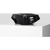 Karl Lagerfeld Sort Bæltetasker Karl Lagerfeld K/ikonik Nylon Belt Bag, Woman, Black, Size: One size