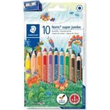 Kuglepenne Staedtler Noris Super Jumbo 129 Coloured Pencil 10-pack