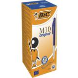 Bic Kuglepenne Bic M10 Retractable Ballpoint Pen Blue 1.00mm 50-pack