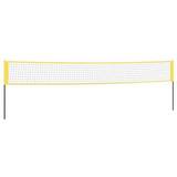 Ketcher Badmintonsæt & Net vidaXL Badminton Net PE Fabric Set