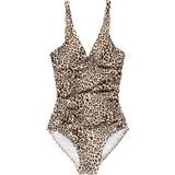 Dame - Leopard Badedragter Panos Emporio Leopard Simi Swimsuit Leopard