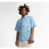Converse Herre Overdele Converse Chambray Men T-Shirts