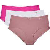 Under Armour Trusser Under Armour 3-pak Pure Stretch Hipster 1325 Pink/White