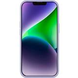 Baseus Mobiltilbehør Baseus Liquid Silica Gel Cover til iPhone 14 Plus Lavendel Tempereret Glas Rengøringssæt