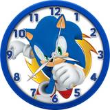 Ure på tilbud Sonic The Hedgehog clock Vægur
