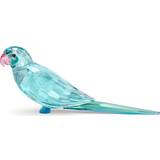 Swarovski Sort Dekorationer Swarovski Jungle Beats Blue Parakeet Figurine