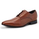 Herre Derby Geox Men's Oxfords Shoes, Dk Cognac