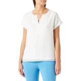 48 - Hvid - Viskose Overdele TAIFUN T-shirt Weiß Regular Fit für Damen